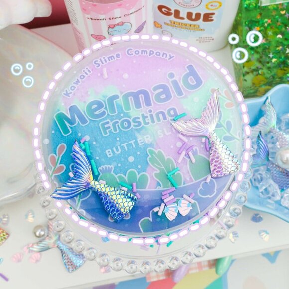 Mermaid Frosting Butter Slime - Picture 5 of 7